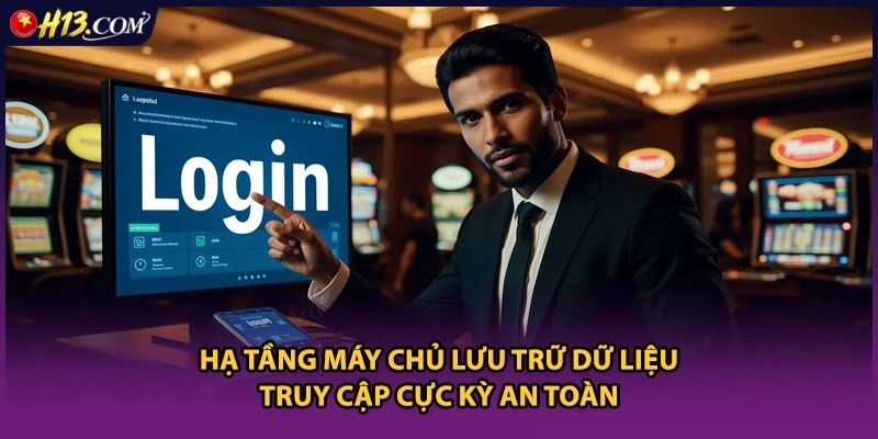 Hạ tầng máy chủ lưu trữ dữ liệu truy cập cực kỳ an toàn