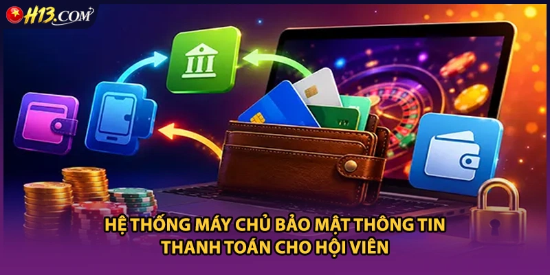 Hệ thống máy chủ bảo mật thông tin thanh toán cho hội viên