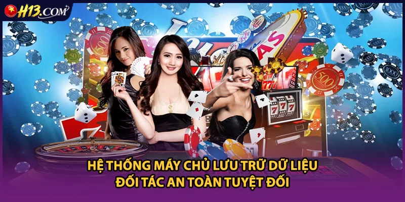 Hệ thống máy chủ lưu trữ dữ liệu đối tác an toàn tuyệt đối